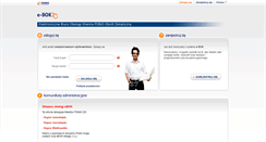Desktop Screenshot of ebok.gazownia.pl